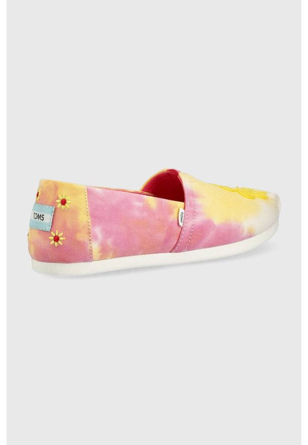 Toms espadryle Alpargata. Nosek buta: okrągły. Obcas: na obcasie. Wysokość obcasa: niski