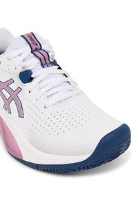 Asics Buty do tenisa Gel-Challenger 15 Clay 1042A293 Biały. Kolor: biały. Materiał: skóra. Sport: tenis #4