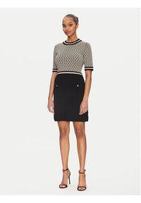 Morgan Sukienka dzianinowa 251-RMESTEM Beżowy Slim Fit. Kolor: beżowy. Materiał: syntetyk #3