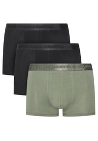 United Colors of Benetton - United Colors Of Benetton Komplet bokserek 3OP82X01E Czarny. Kolor: czarny. Materiał: bawełna #1