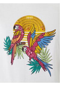 Liu Jo T-Shirt WA6237 JS923 Biały Regular Fit. Kolor: biały. Materiał: bawełna #3