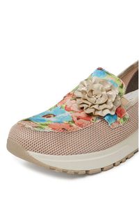 Rieker Półbuty N7460-31 Różowy. Kolor: różowy. Materiał: materiał #7