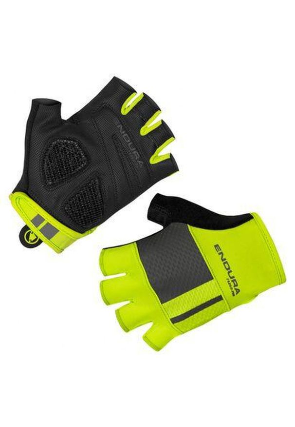 ENDURA - Rękawiczki rowerowe męskie Endura FS260-Pro Aerogel hi-viz. Kolor: żółty. Sport: kolarstwo