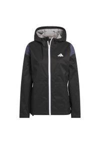 Adidas - Kurtka RAIN.RDY. Typ kołnierza: golf. Kolor: wielokolorowy, niebieski, czarny. Materiał: materiał. Sport: golf #2