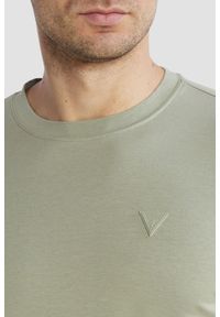 Guess - GUESS Zielony t-shirt męski Hedley, Rozmiar S. Kolor: zielony #4