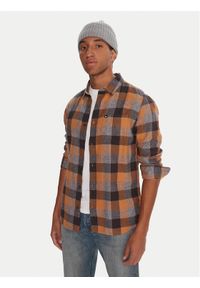 Quiksilver Koszula Motherfly Plaid EQYWT04642 Szary Regular Fit. Kolor: szary. Materiał: bawełna