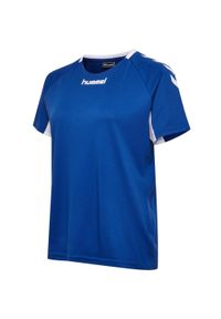 Hummel Core Team Jersey Woman S/S. Kolor: niebieski. Materiał: jersey