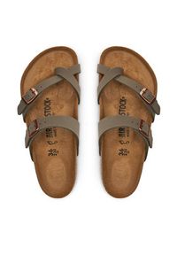 Birkenstock Japonki Mayari Szary. Kolor: szary. Materiał: skóra #6
