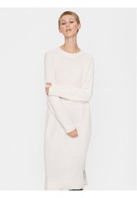 Saint Tropez Sukienka dzianinowa 30512450 Biały Loose Fit. Kolor: biały. Materiał: syntetyk #1