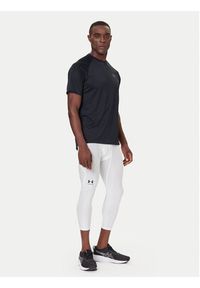 Under Armour Legginsy HeatGear® 1361588 Biały Slim Fit. Kolor: biały. Materiał: syntetyk #3