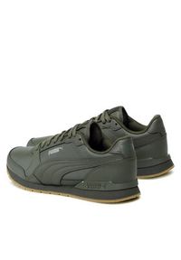 Puma Sneakersy St Runer V3 L 384855 16 Zielony. Kolor: zielony. Materiał: skóra #5