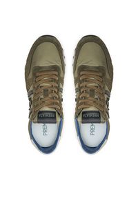 Premiata Sneakersy Eric 7097 Khaki. Kolor: brązowy. Materiał: materiał