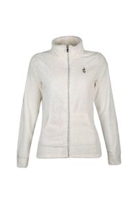 Aulp - Bluza polarowa damska AULP BECCO Rozpinana z kołnierzem. Kolor: biały. Materiał: polar. Sezon: zima. Sport: narciarstwo