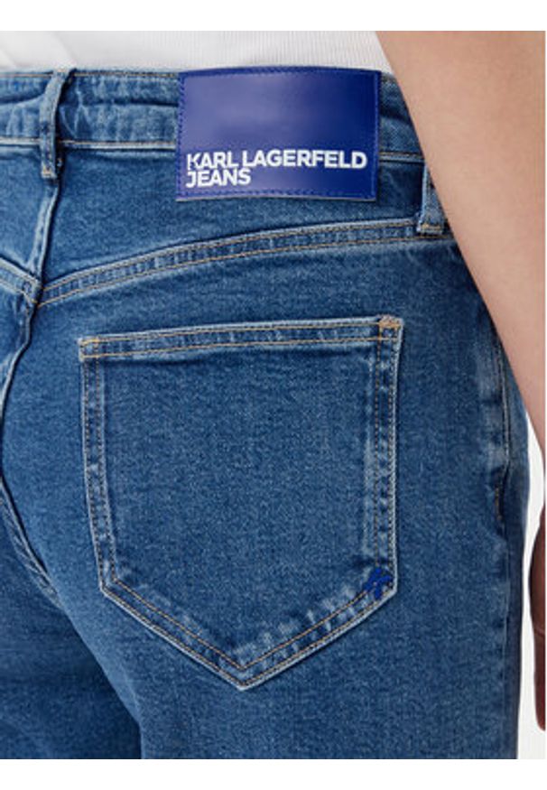 Karl Lagerfeld Jeans Jeansy A2W10033 Niebieski Straight Fit. Kolor: niebieski