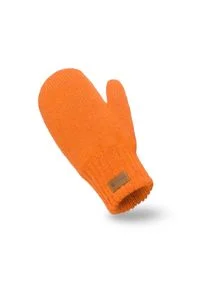 Rękawiczki damskie PaMaMi - Pomarańczowy. Kolor: pomarańczowy. Materiał: poliamid, akryl #1