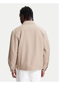 TOMMY HILFIGER - Tommy Hilfiger Kurtka przejściowa F1 Movie Mechanics MW0MW41370 Beżowy Regular Fit. Kolor: beżowy. Materiał: bawełna #4