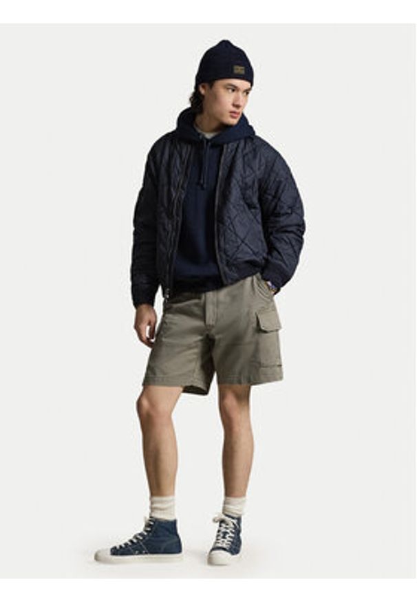 Polo Ralph Lauren Szorty materiałowe 710964027002 Zielony Relaxed Fit. Kolor: zielony. Materiał: bawełna