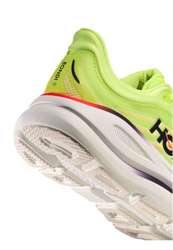 HOKA - Hoka Buty do biegania Bondi 9 1162011 Żółty. Kolor: żółty. Materiał: materiał