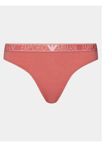 Emporio Armani Underwear Komplet 2 par stringów 163333 4R223 05373 Różowy. Kolor: różowy. Materiał: bawełna