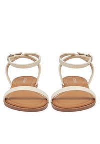 DeeZee Sandały MT0076-25S02 Écru. Materiał: skóra #4