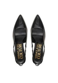 Versace Jeans Couture Szpilki 80VA3S52 ZS859 899 Czarny. Kolor: czarny. Materiał: skóra. Obcas: na szpilce #7