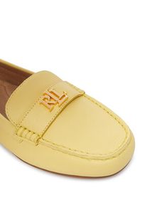 Lauren Ralph Lauren - LAUREN RALPH LAUREN Mokasyny 802852847028 Żółty. Kolor: żółty. Materiał: skóra #4