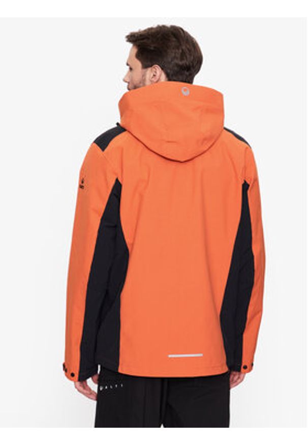 Halti Kurtka anorak Hiker 064-0548 Pomarańczowy Regular Fit. Kolor: pomarańczowy. Materiał: syntetyk