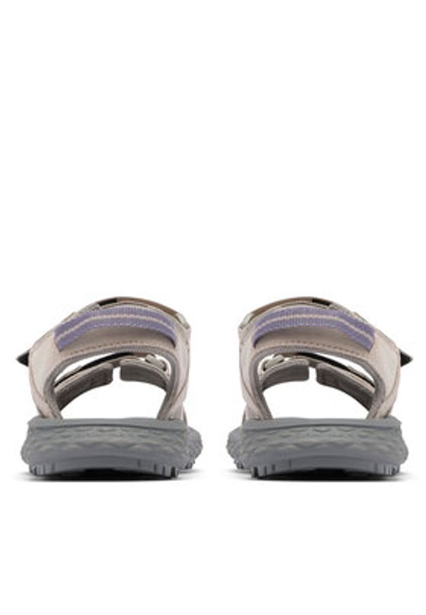 columbia - Columbia Sandały Konos™ Hiker 2-Strap 2121311 Szary. Kolor: szary. Materiał: zamsz, skóra