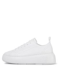 Armani Exchange Sneakersy XDX043 XCC64 00152 Biały. Kolor: biały. Materiał: skóra