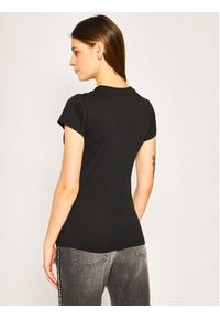 New Balance T-Shirt Essentials Stacked Logo Tee WT91546 Czarny Athletic Fit. Kolor: czarny. Materiał: bawełna #3