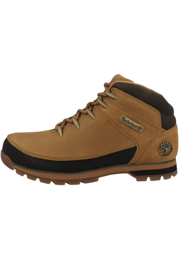 Buty turystyczne damskie Timberland Euro Sprint Hiker Wheat Full Grain ZU. Kolor: żółty