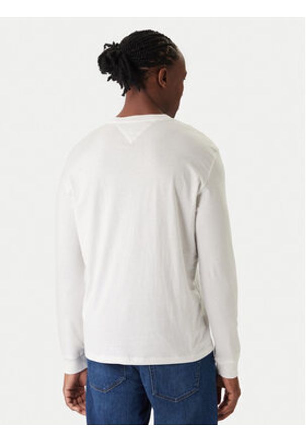 Tommy Jeans Komplet longsleeve DM0DM22148 Czarny Slim Fit. Kolor: czarny. Materiał: bawełna. Długość rękawa: długi rękaw