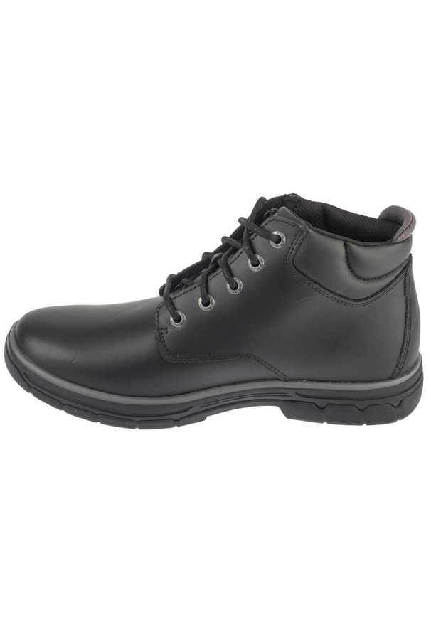 skechers - Buty zimowe męskie, Segment 2.0 - Brogden. Kolor: czarny. Sezon: zima
