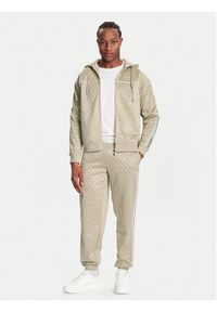 Guess Spodnie dresowe Z5BB19 K2042 Beżowy Regular Fit. Kolor: beżowy. Materiał: syntetyk #4