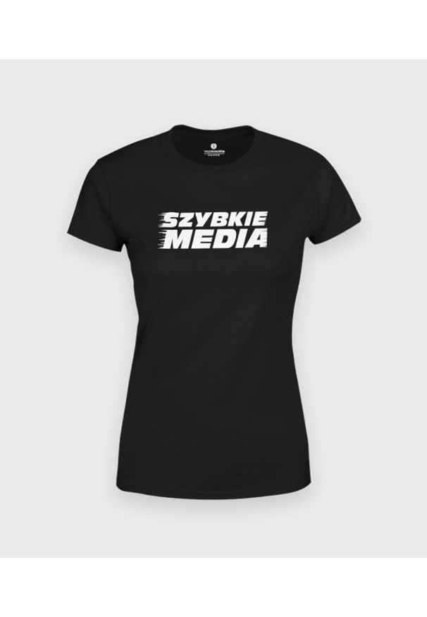 MegaKoszulki - Koszulka damska Szybkie media. Materiał: bawełna