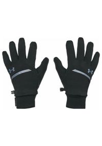 Rękawiczki Under Armour UA Storm Fleece Run Gloves. Kolor: czarny. Sport: bieganie