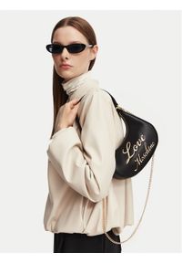 Love Moschino - LOVE MOSCHINO Torebka JC4116PP1PLO1000 Czarny. Kolor: czarny. Materiał: skórzane #1