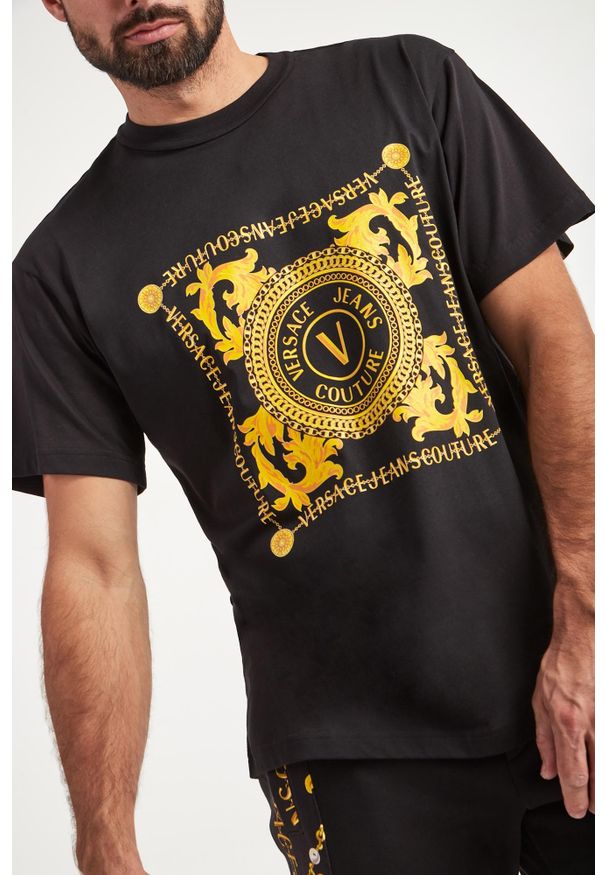 Versace Jeans Couture - T-shirt męski VERSACE JEANS COUTURE