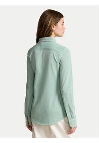 Polo Ralph Lauren Koszula 211924258009 Zielony Slim Fit. Typ kołnierza: polo. Kolor: zielony. Materiał: bawełna #5