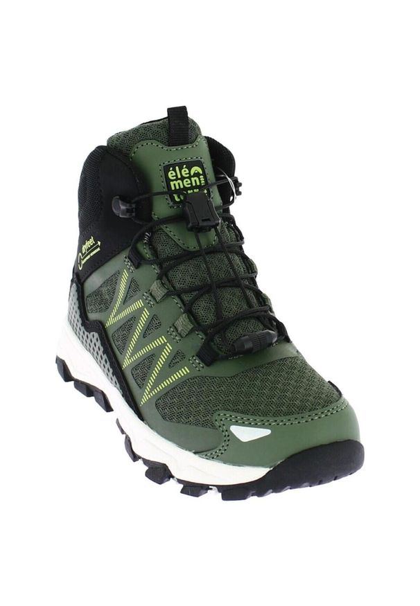 ELEMENTERRE - Buty trekkingowe dla dzieci Élémenterre Chabunco. Kolor: zielony. Sport: turystyka piesza
