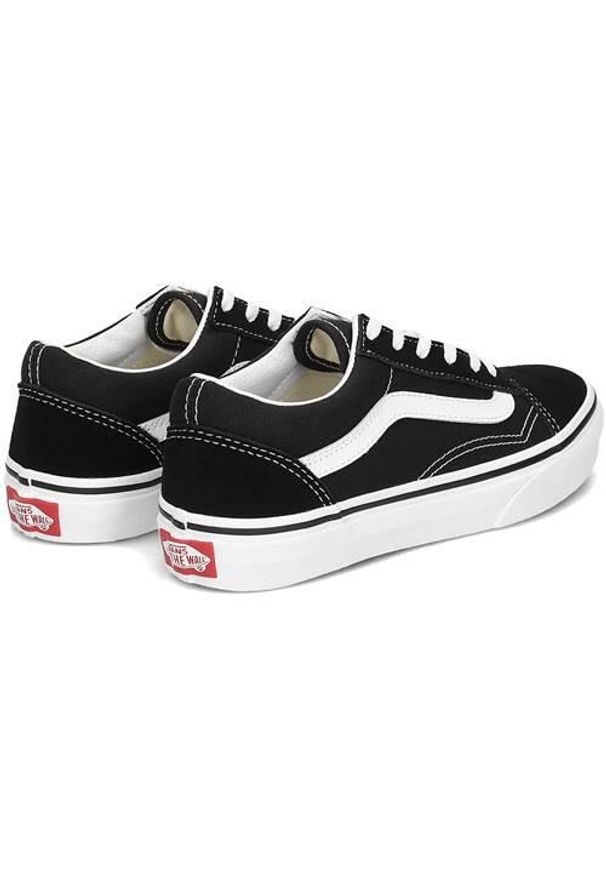 Buty do chodzenia dla dzieci Vans Old Skool. Zapięcie: sznurówki. Kolor: czarny, wielokolorowy. Materiał: tkanina, skóra, materiał. Szerokość cholewki: normalna. Model: Vans Old Skool. Sport: turystyka piesza