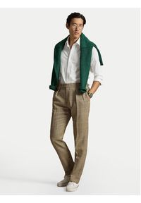 Polo Ralph Lauren Koszula 710P03967002 Biały Regular Fit. Typ kołnierza: polo. Kolor: biały. Materiał: bawełna #5