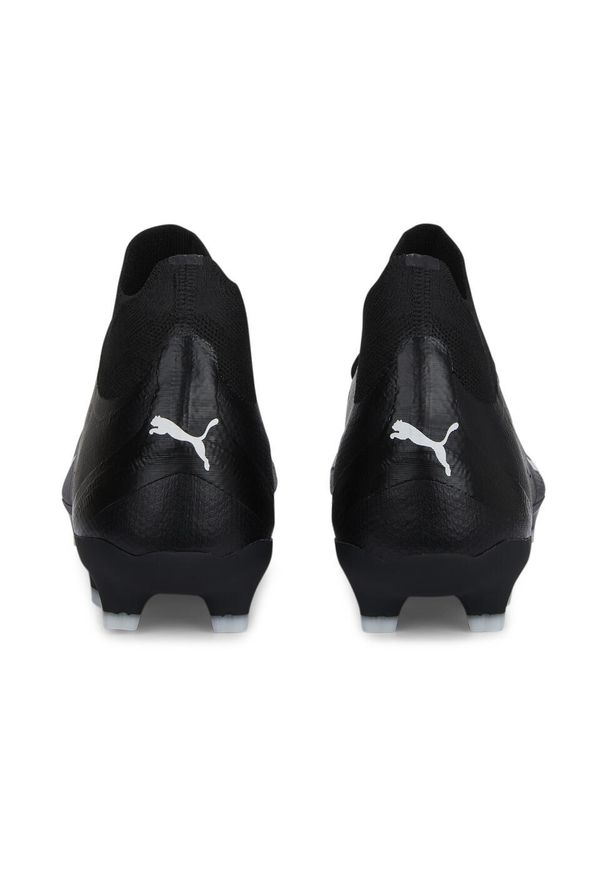 Buty piłkarskie męskie Puma Ultra Pro Fgag. Kolor: biały, wielokolorowy, czarny. Materiał: materiał, syntetyk, tkanina. Szerokość cholewki: normalna. Sport: piłka nożna