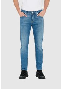 7 FOR ALL MANKIND Niebieskie jeansy męskie, Rozmiar 30. Kolor: niebieski