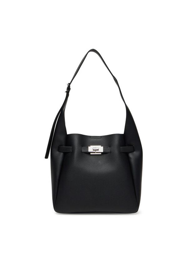 DKNY Torebka R52CAK42 Czarny. Kolor: czarny. Materiał: skórzane