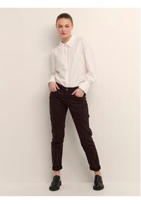 Cream Spodnie materiałowe Lotte Plain Twill 10606565 Brązowy Regular Fit. Kolor: brązowy. Materiał: materiał, bawełna, syntetyk #3