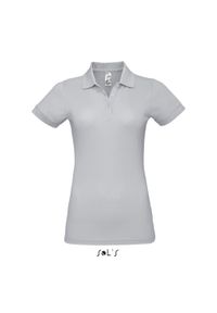SOL'S - Damska koszulka polo Sol's Prime. Typ kołnierza: polo. Kolor: szary, niebieski, wielokolorowy. Styl: elegancki #1