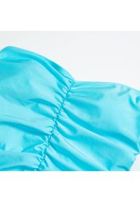 Intica - Jednoczęściowy strój kąpielowy bodycon z regulowanymi ramiączkami Raimonda. Kolor: niebieski. Materiał: tkanina #6