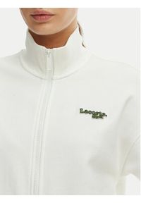 Lacoste Bluza SF0040 Écru Relaxed Fit. Kolor: kremowy. Materiał: bawełna #3