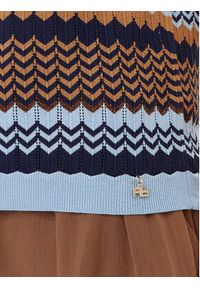 Artigli Sweter ACMA001933 Niebieski Regular Fit. Kolor: niebieski. Materiał: wiskoza